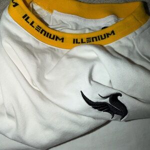 White and Yellow Men's Shirt